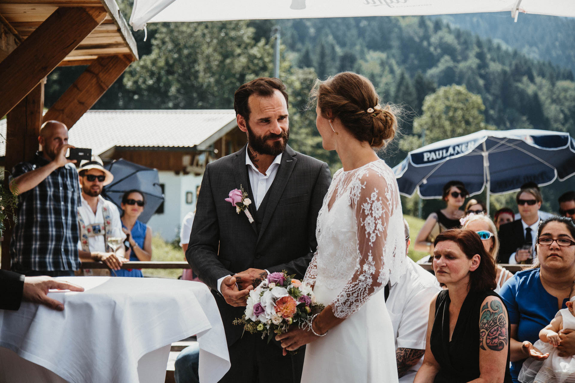 Bergherzen Hochzeitsfotografie Suppan Zugspitze Fotografie Wedding Garmisch-Partenkirchen Alpen